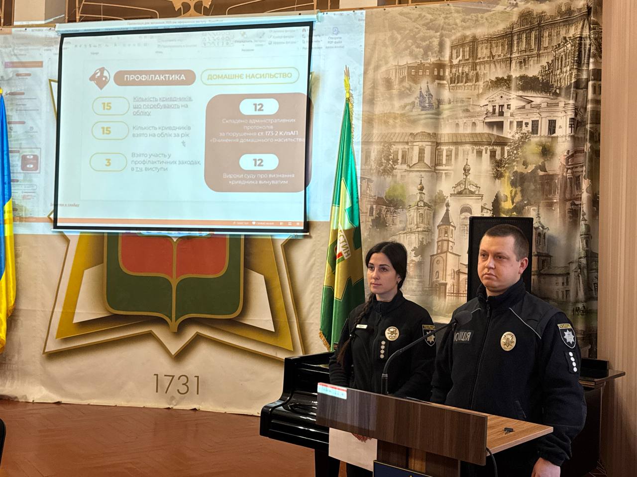 Звітування офіцерів громади