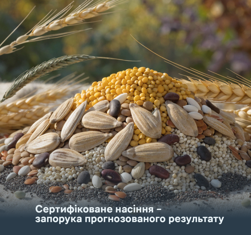 Сертифіковане насіння – запорука прогнозованого результату