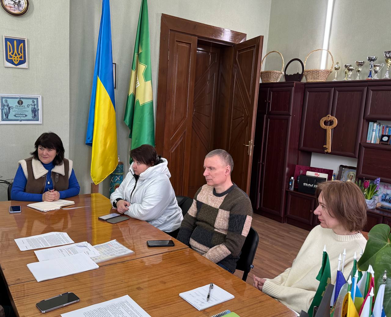 Робоча нарада щодо організації роботи виборчої дільниці в с. Дослідне