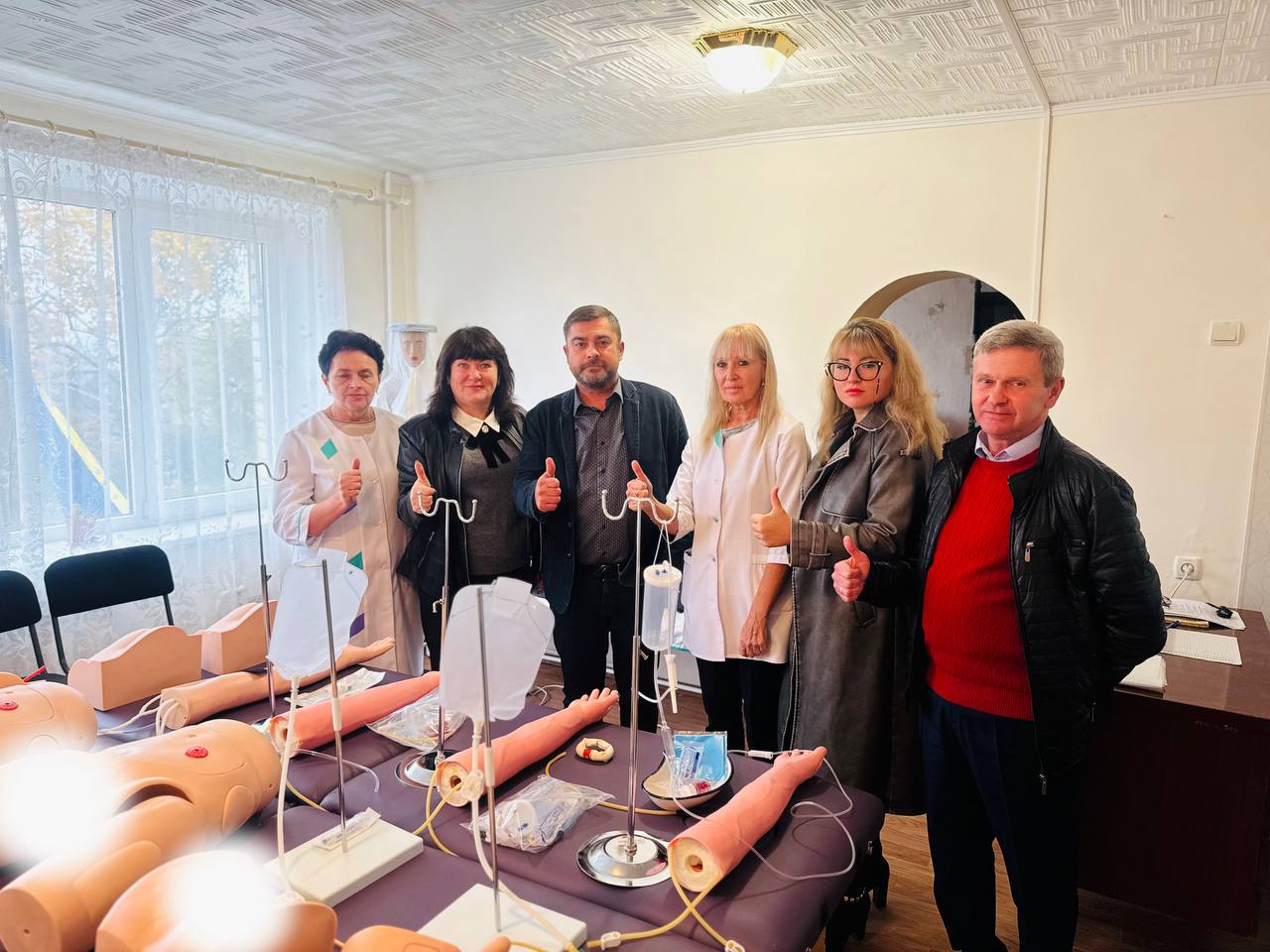 Нове навчальне обладнання для Берестинського медичного фахового коледжу